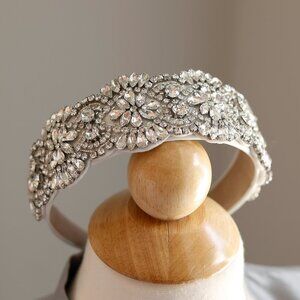 Gorgeous Rhinestone Hair Band Special Occasion Bridal Flower Girl Bridesmaids